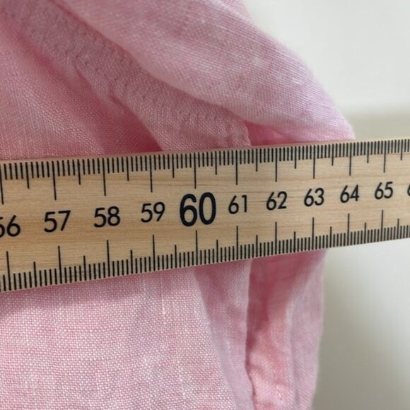 L.L Bean - Linen Casual Button Down - Pink - XL - Picture 8 of 9